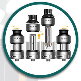 aspire cleito pro αλλαγη αντιστασης