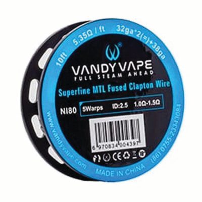 vandy vape ni80 superfine mtl clapton 32/38