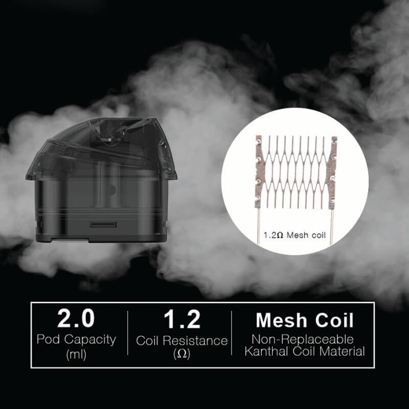 aspire minican pods χαρακτηριστικα