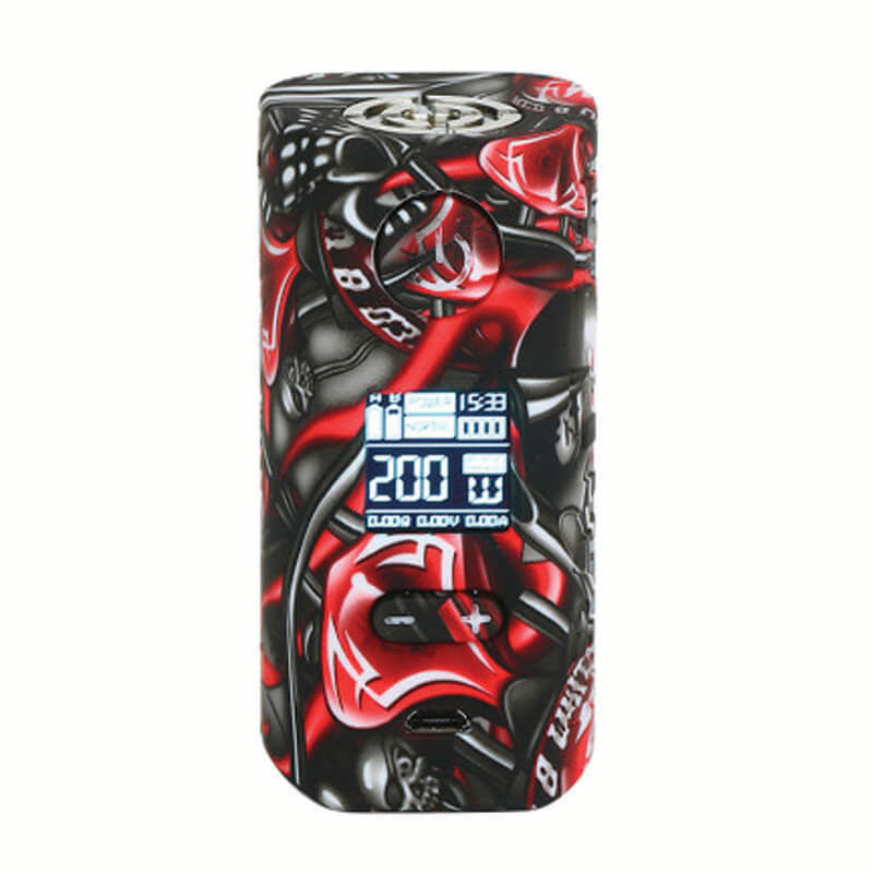 hugo vapor rader eco red skull