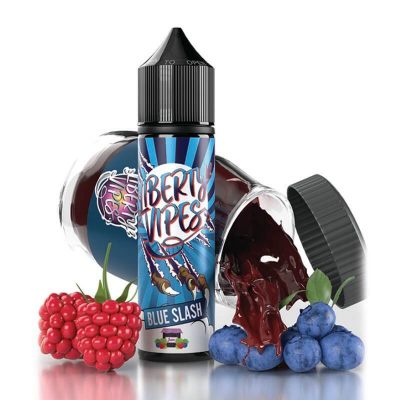 liberty vipes blue slash flavorshot