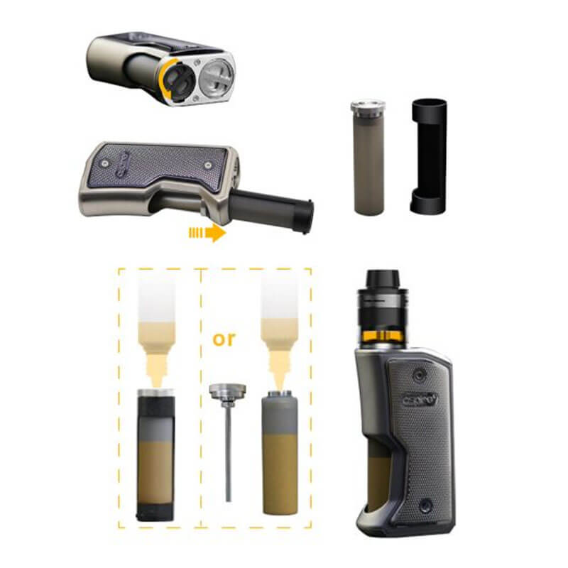 aspire revvo feedlink kit γεμισμα μπουκαλιου