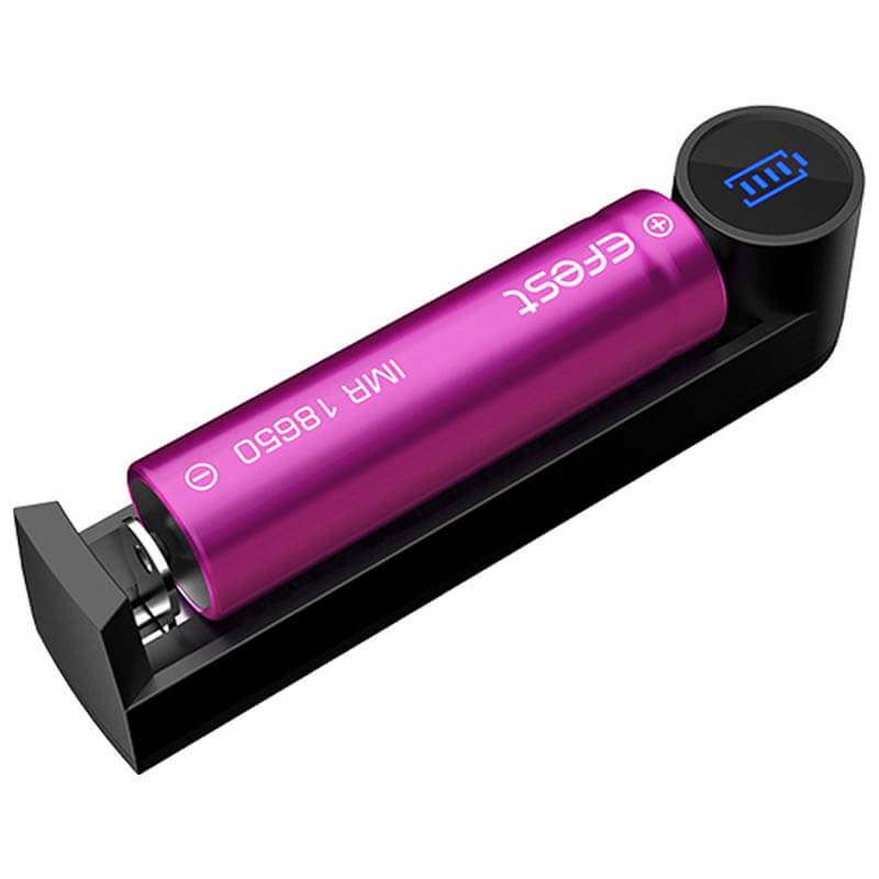 efest charger slim k1 προβολη με μπαταρια