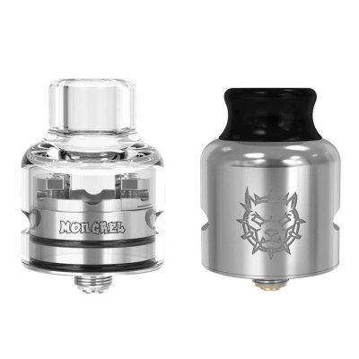 damn vape mongrel rda ανοξειδωτο ατσαλι