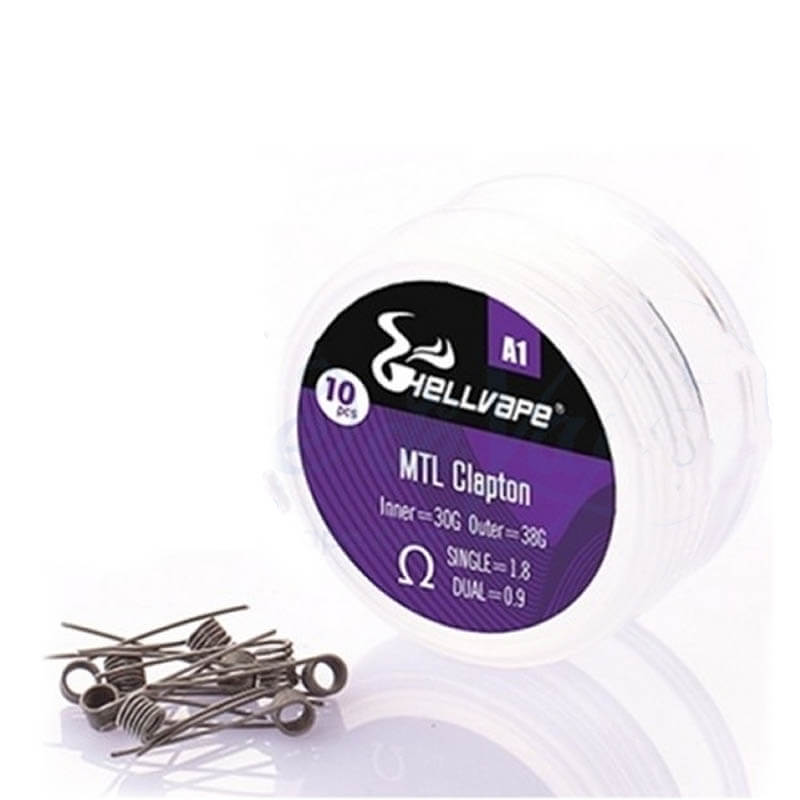 hellvape_premade_coils_kanthal_clapton_mtl_vapeshelter hellvape ετοιμες αντιστασεις kanthal mtl clapton