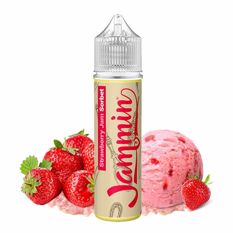 jammin strawberry jam sorbet flavorshot