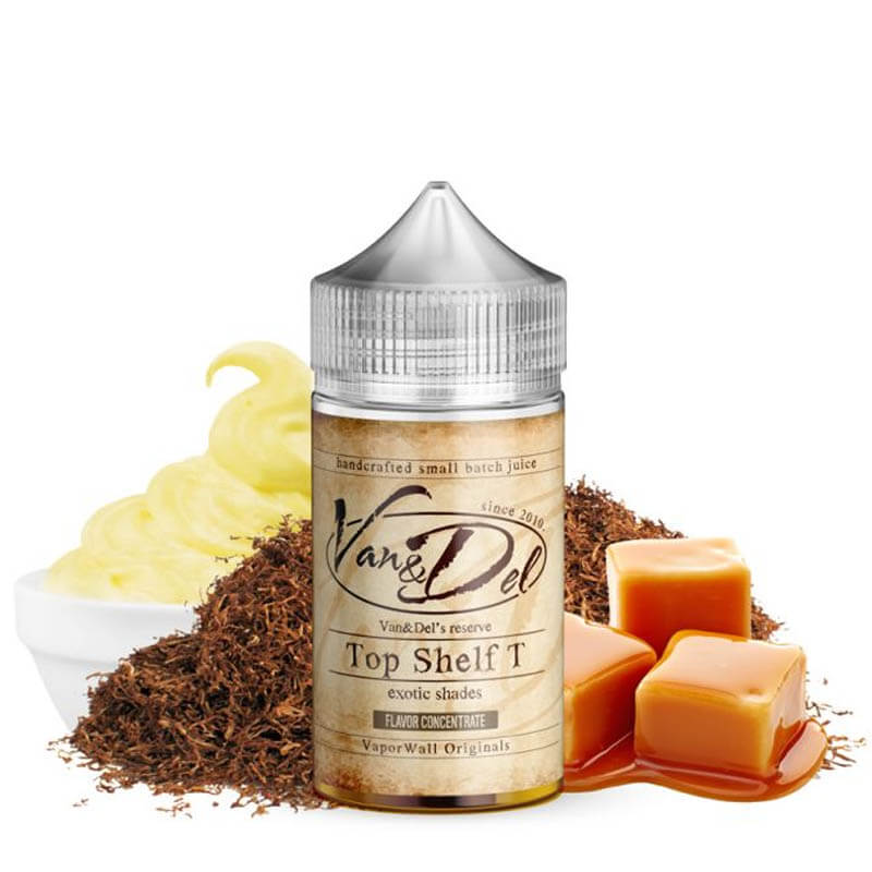 van & del top shelf t flavorshot