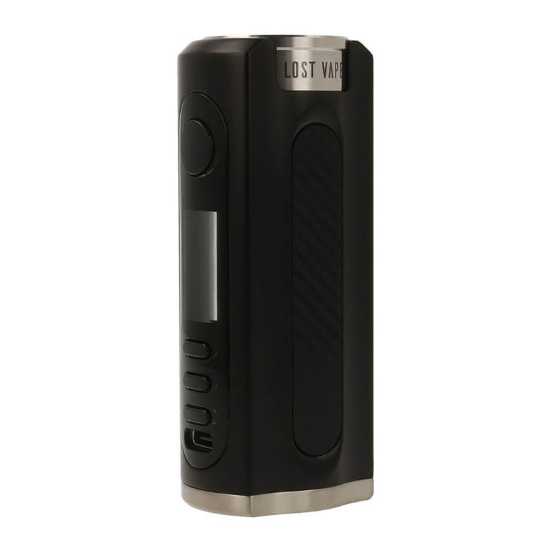 lost vape grus mod black carbon fiber