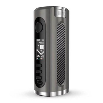 lost vape grus mod gunmetal carbon fiber