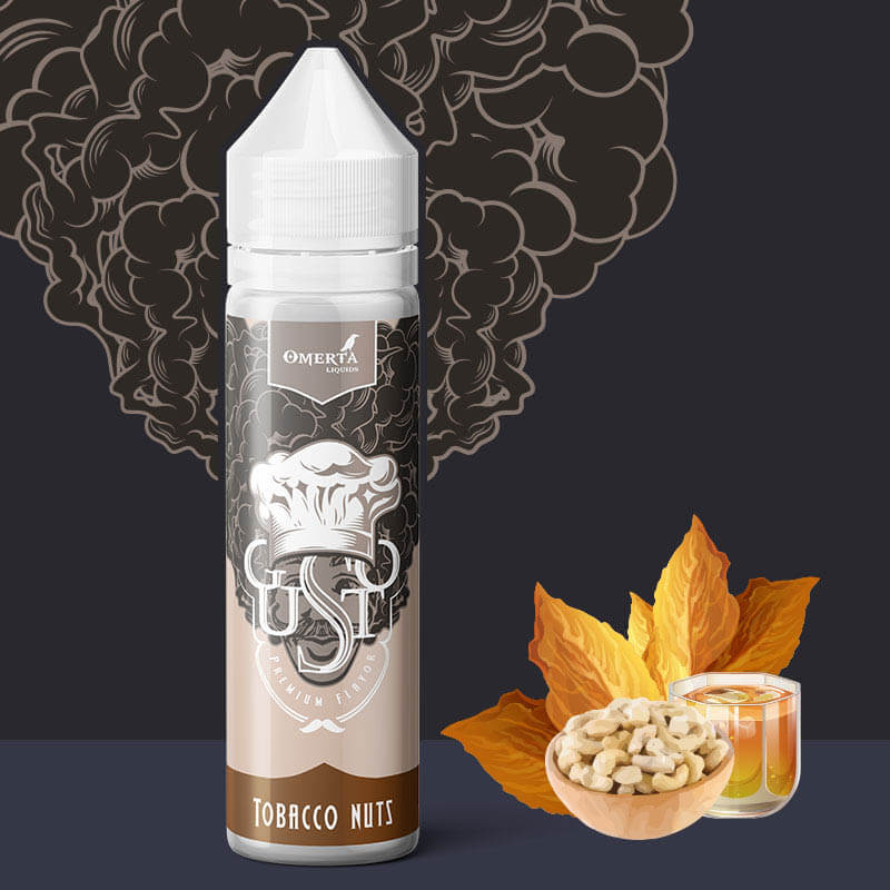 omerta gusto tobacco nuts flavorshot