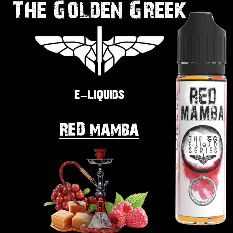 the golden greek gg red mamba flavorshot