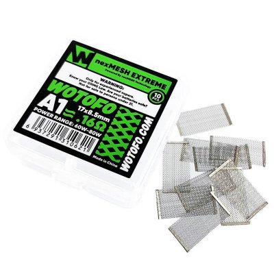 wotofo nexmesh coils mesh kanthal a1 extreme 0.16 περιεχομενο