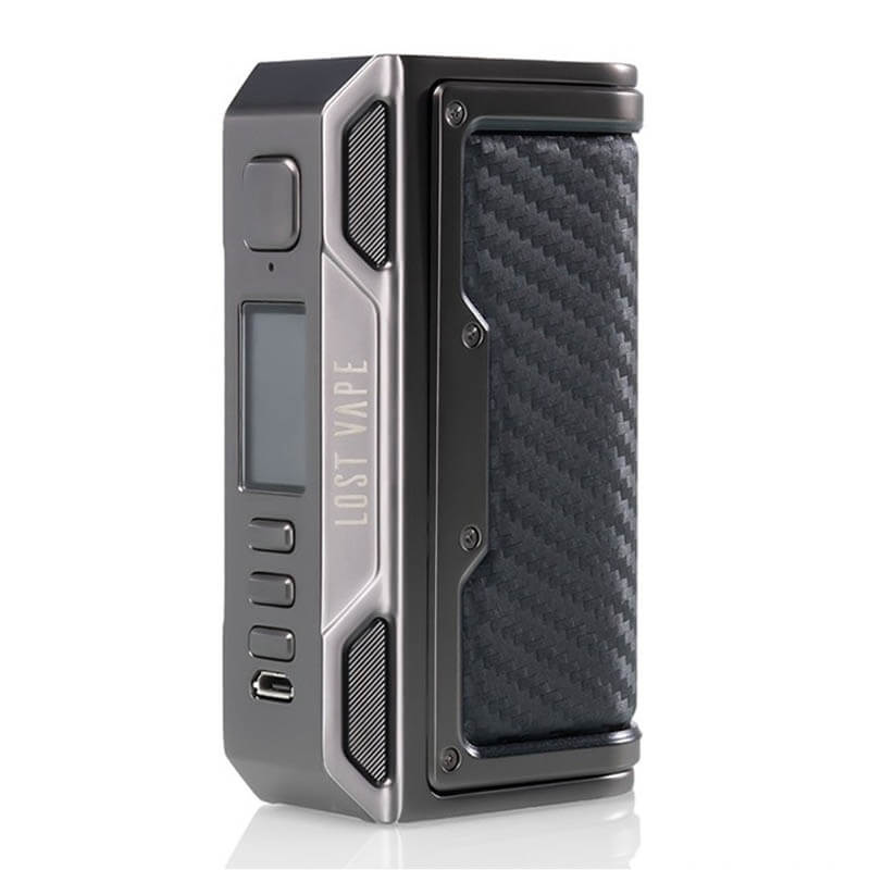 lost vape thelema dna 250c gunmetal carbon fiber