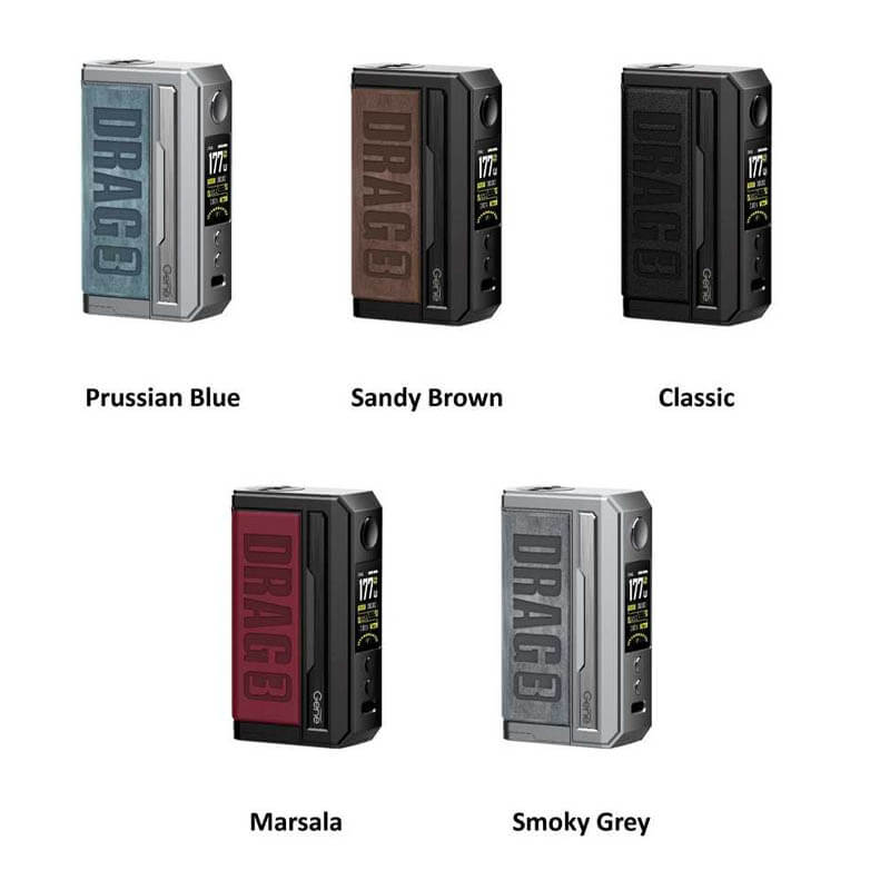 voopoo drag 3 mod χρωματα