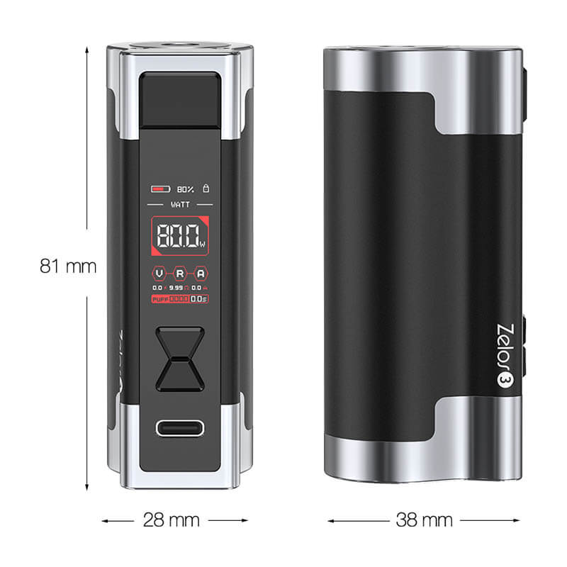 aspire zelos 3 mod διαστασεις