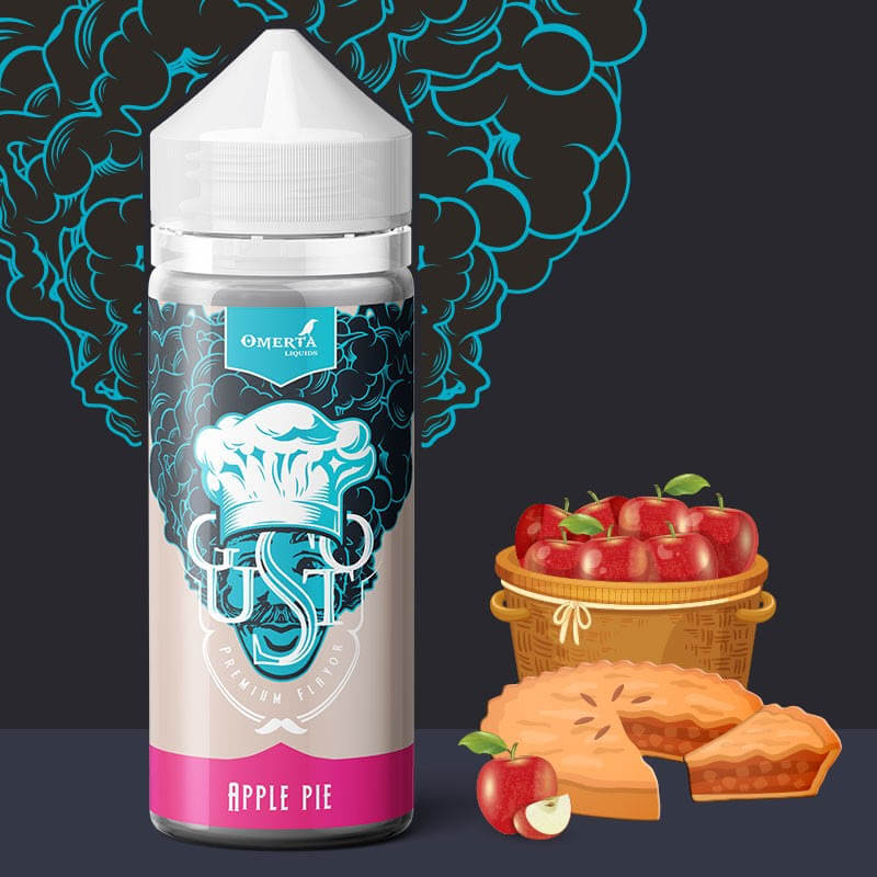 omerta gusto apple pie 120ml flavorshot