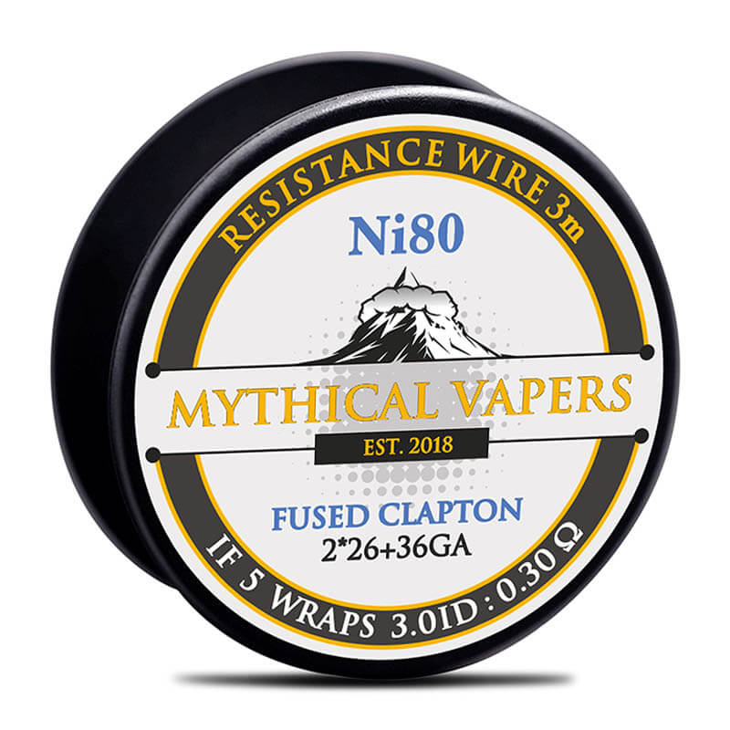 mythical vapers fused clapton ni80 καρουλι συρμα