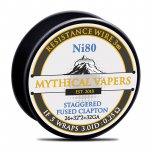 mythical vapers staggered fused clapton ni80 καρουλι συρμα