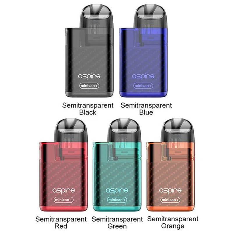 aspire minican plus kit χρωματα