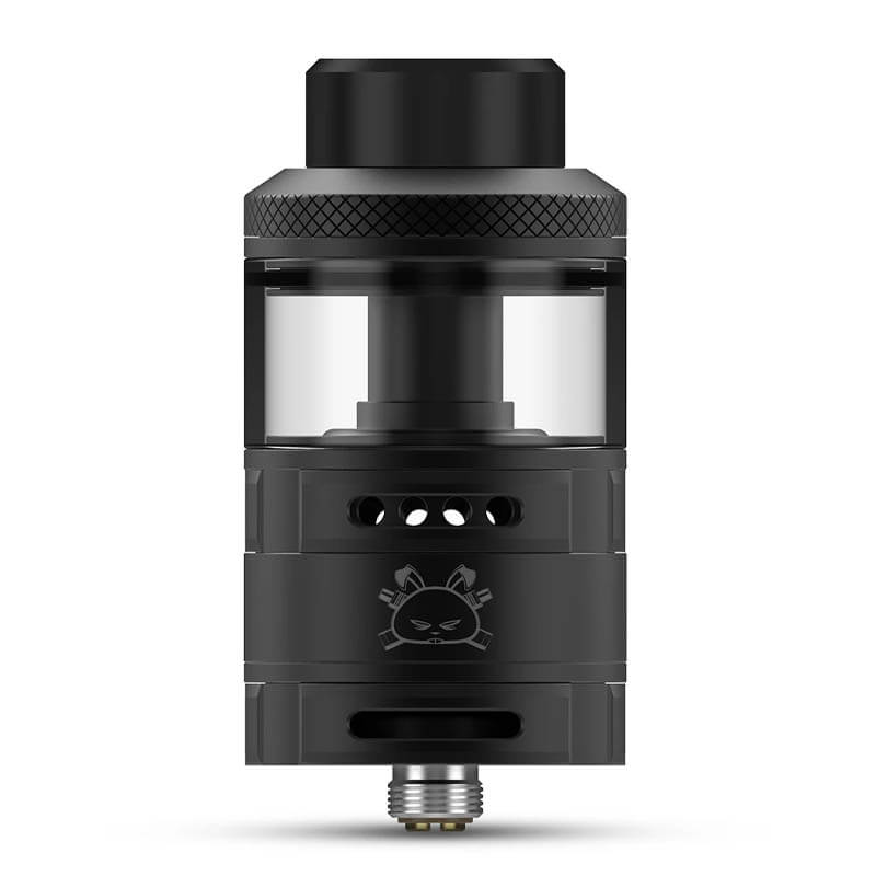 hellvape-fat-rabbit-rta-28mm-matte-black-vapeshelter hellvape fat rabbit rta 28mm μαυρος