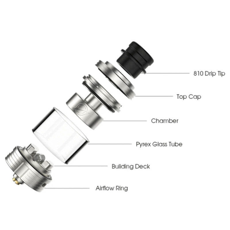 yachtvape mike vapes eclipse rta exploded view