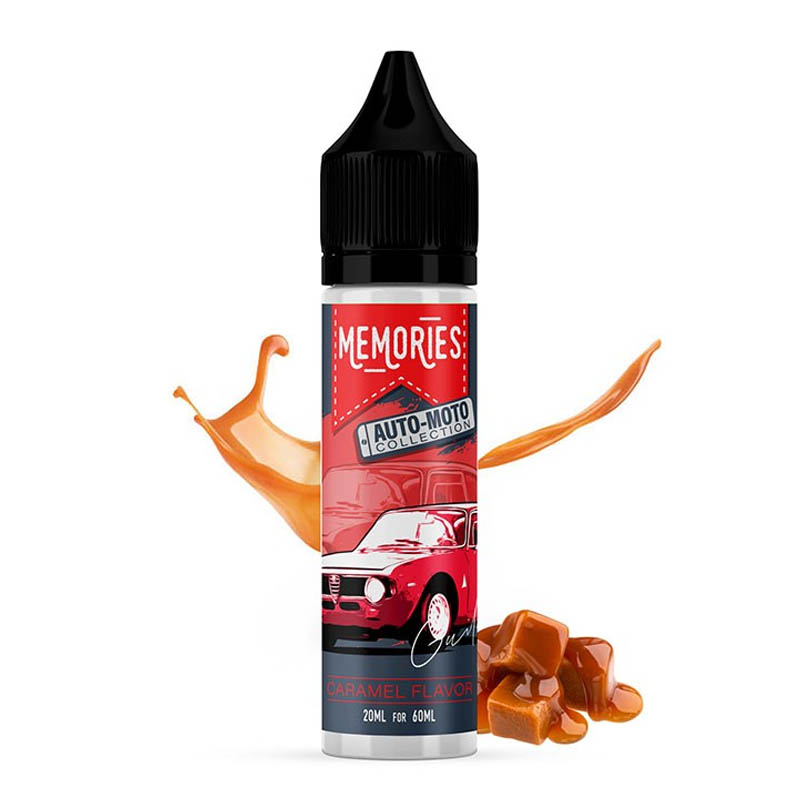 memories auto moto collection caramel flavorshot