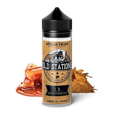 steam train old stations la wild tobacco flavorshot