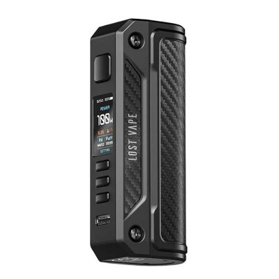 thelema solo lost vape mod black carbon fiber