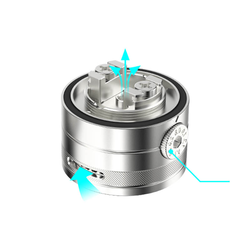 yachtvape pandora v2 mtl rta αερας