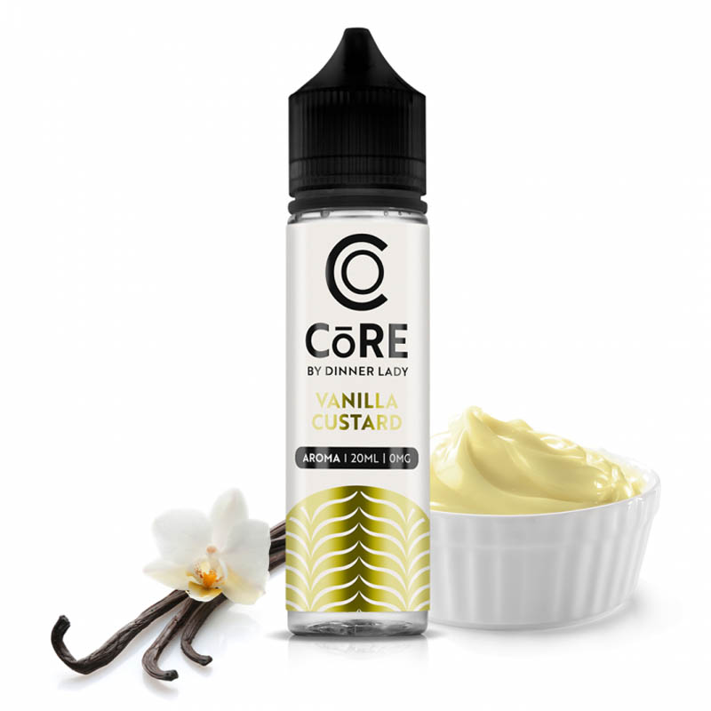 core by dinner vanilla custard flavorshot