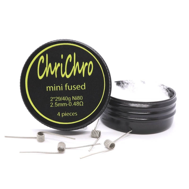 chri chro χειροποιητες αντιστασεις ni80 mini fused 0.48