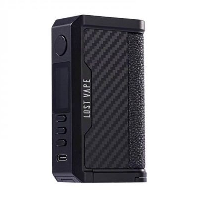 lost vape centaurus quest q200 mod carbon fiber black