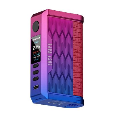 lost vape centaurus quest q200 mod royal blue wave coral
