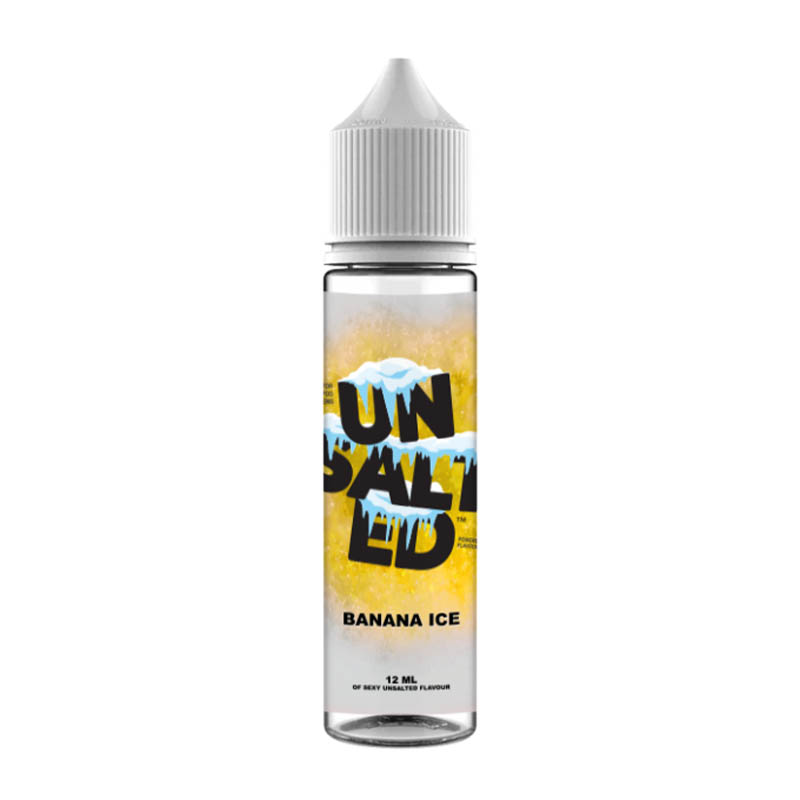 unsalted banana ice flavorshot