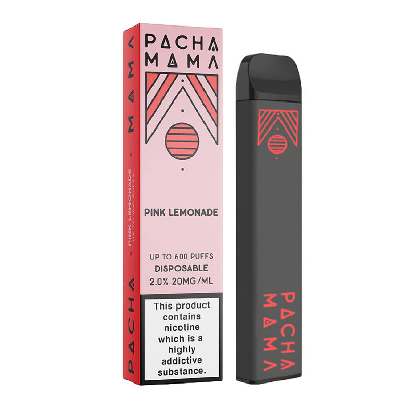 pacha mama pink lemonade μιας χρησης ηλεκτρονικο τσιγαρο