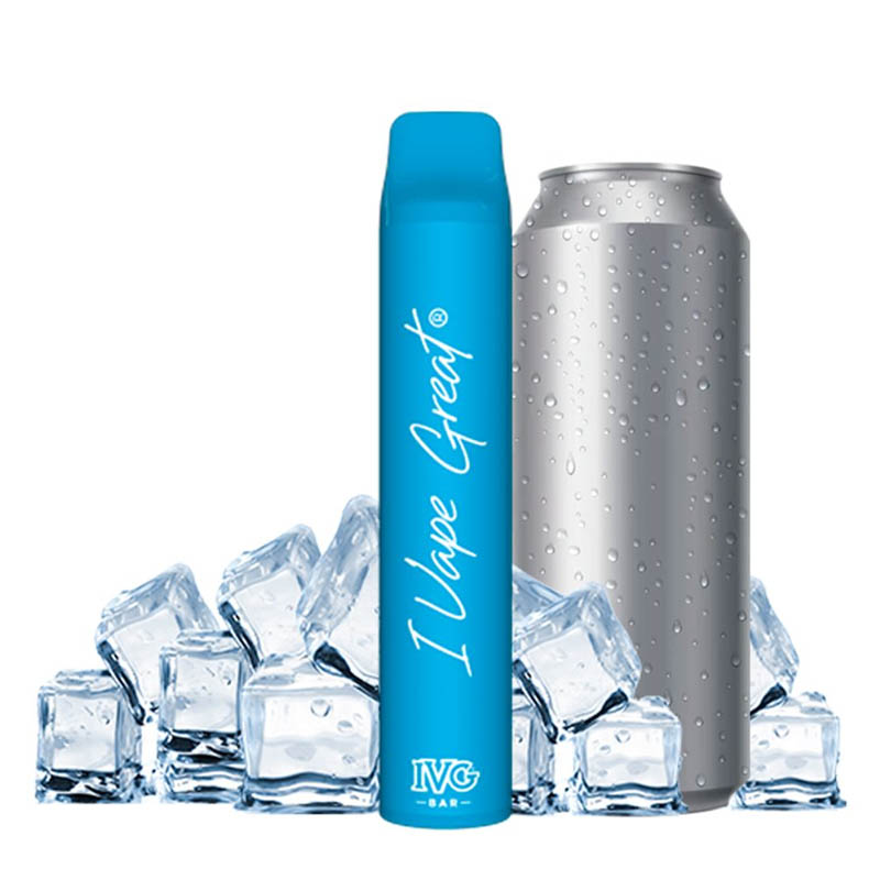 ivg bar plus ηλεκτρονικο τσιγαρο μιας χρησης γευση blue rush ice