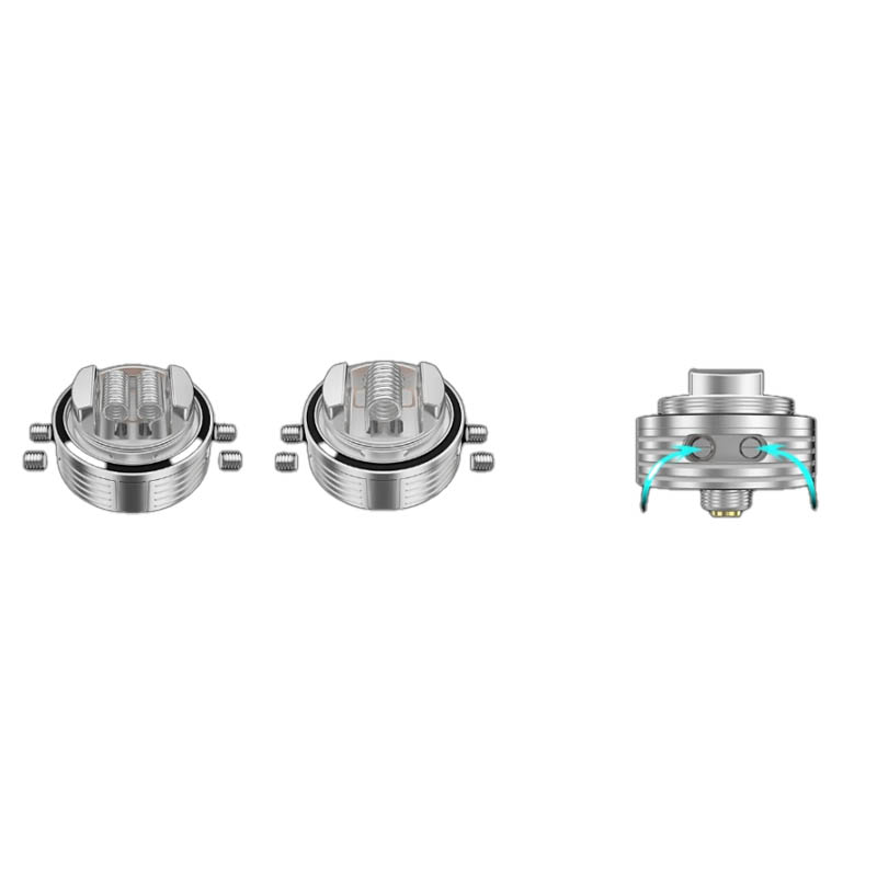 yachtvape mike vapes eclipse dual rta μαυρο αντισταση