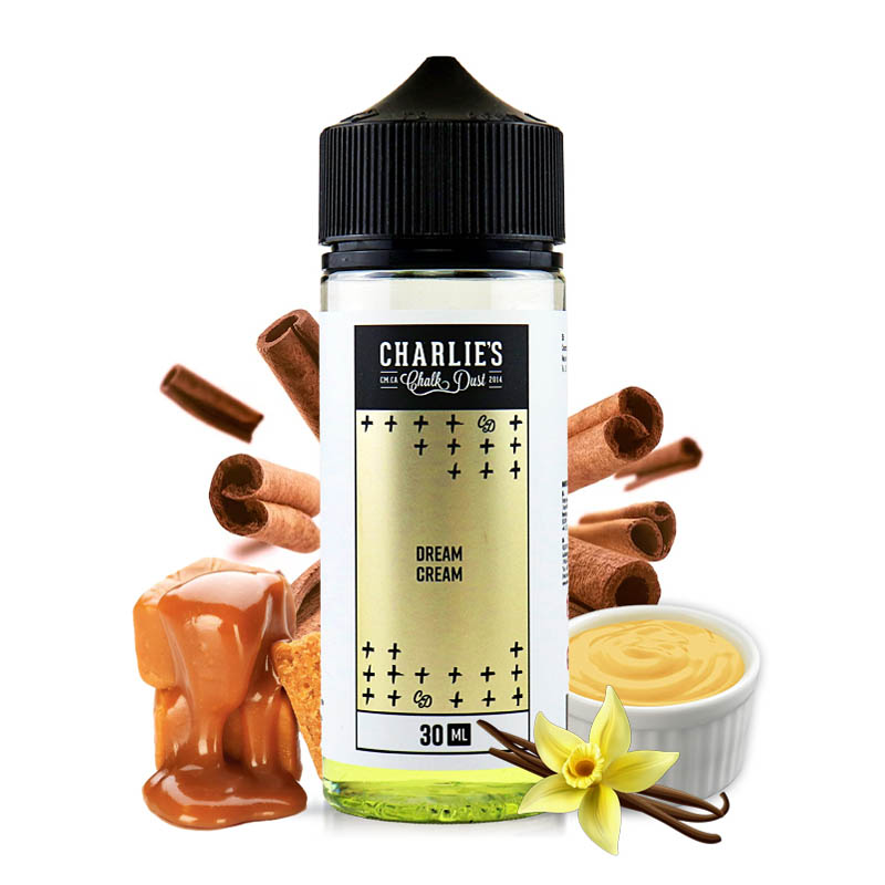 charlies dream cream 120ml flavorshot
