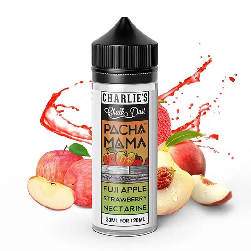 pacha mama fuji apple strawberry nectarine flavorshot