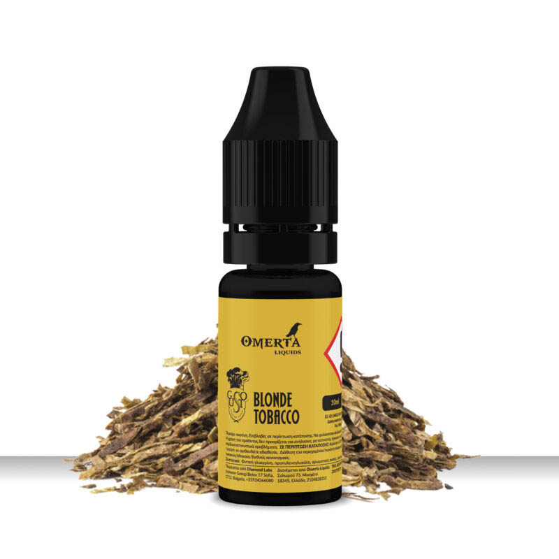 omerta blonde tobacco 10ml ετοιμο υγρο αναπληρωσης