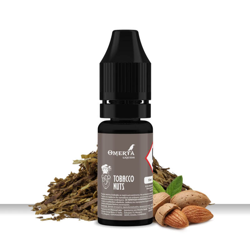 omerta tobacco nuts 10ml ετοιμο υγρο αναπληρωσης