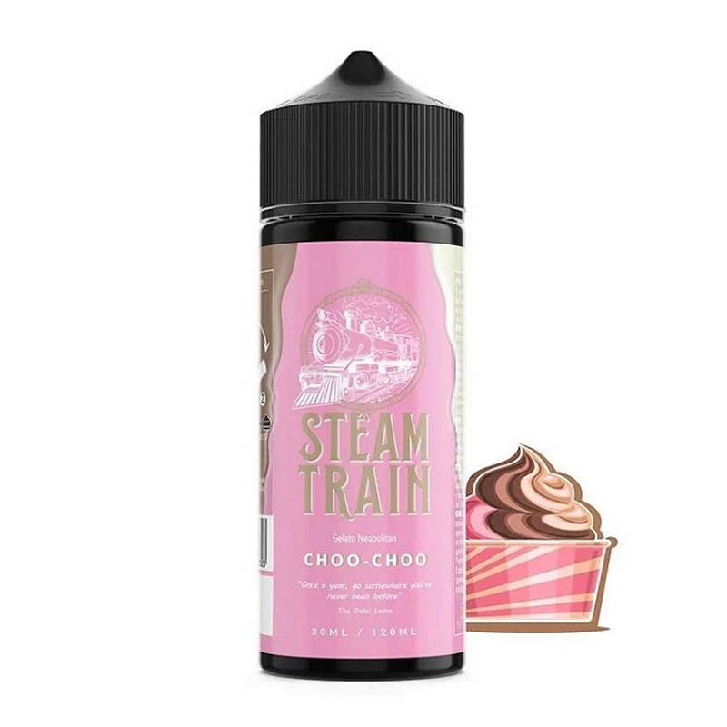 steam train choo choo flavorshot