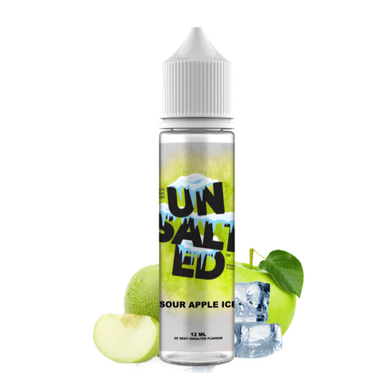 unsalted sour apple ice flavorshot