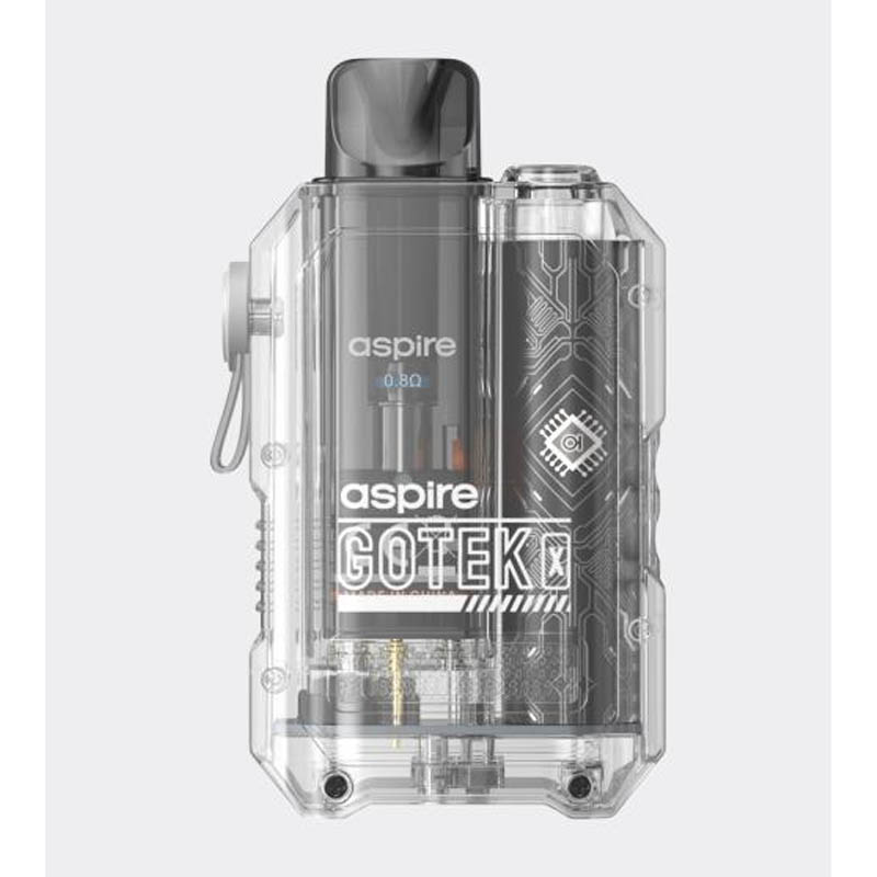 aspire gotek x pod kit transparent