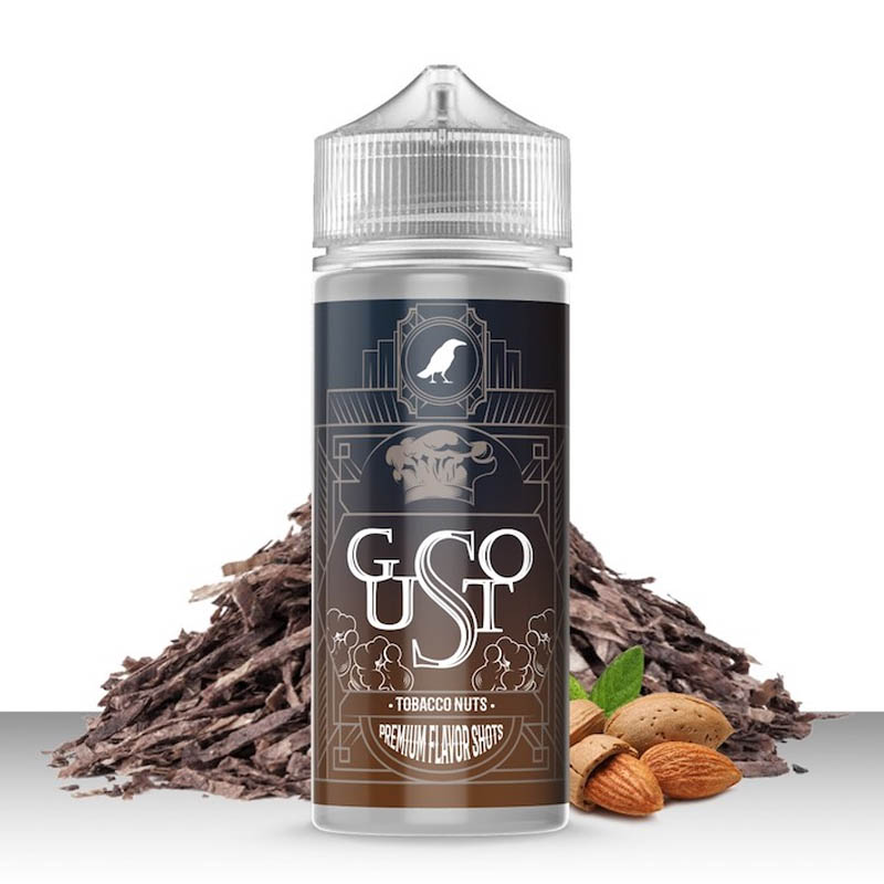 omerta gusto tobacco nuts flavorshot 120ml