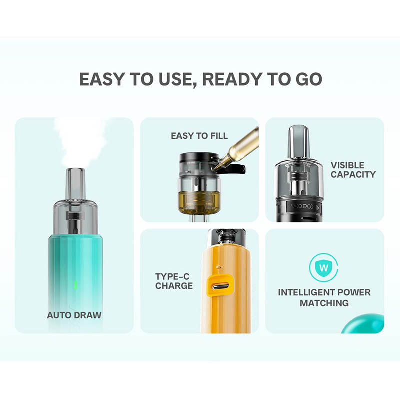 voopoo doric q pod kit χαρακτηριστικα