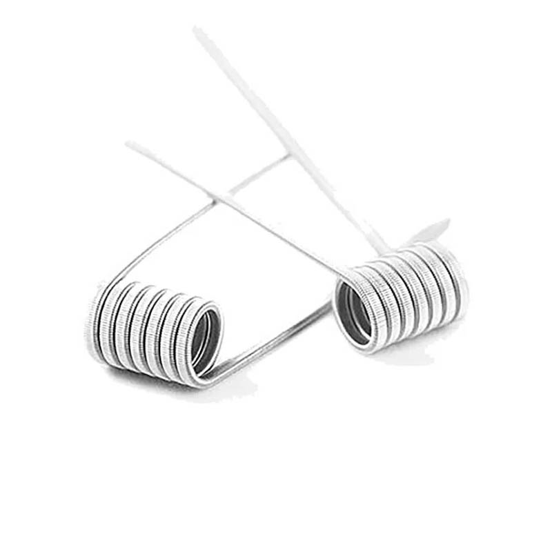 wotofo ετοιμες αντιστασεις ni80 dual core fused clapton 0.9 coils