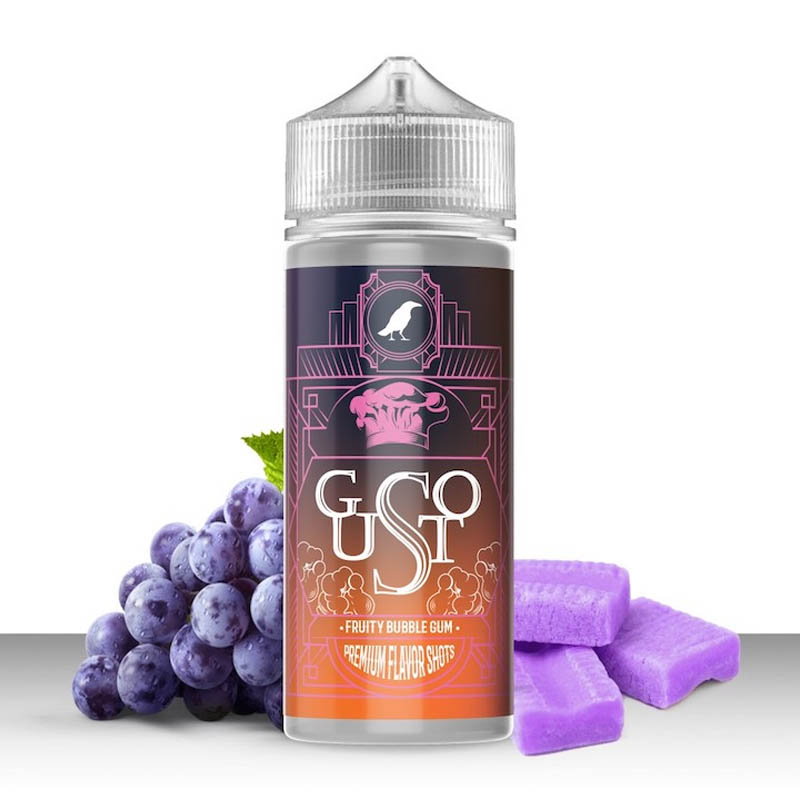 omerta gusto fruity bubble gum flavorshot 120ml