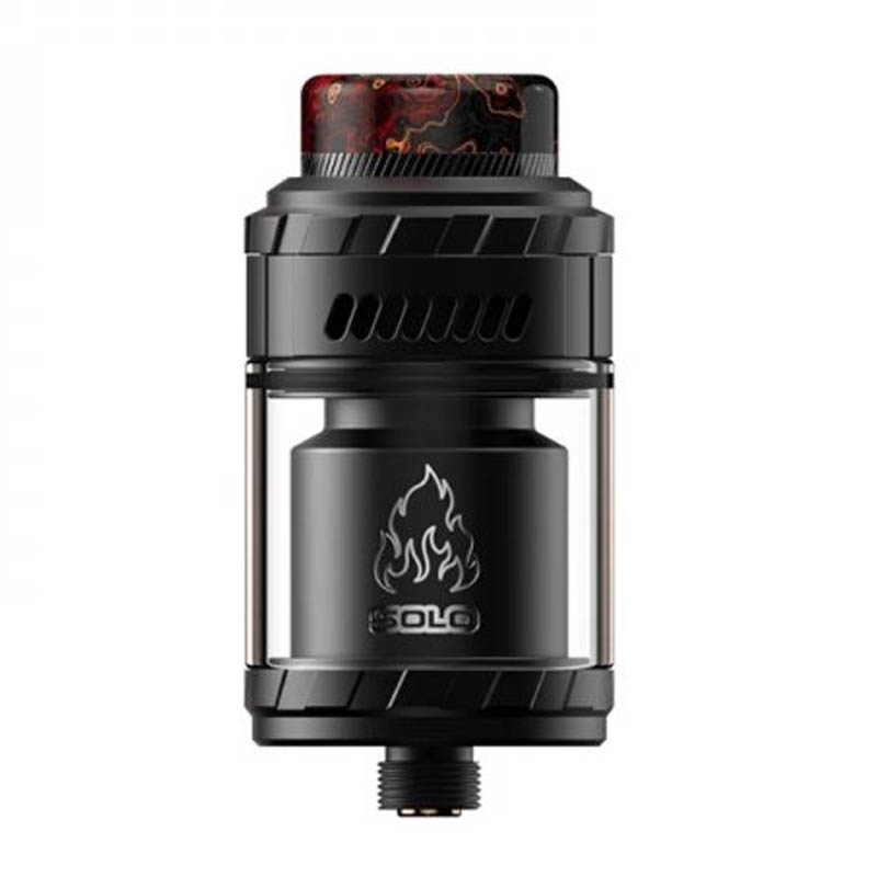 thc x mike vapes blaze solo rta silver black