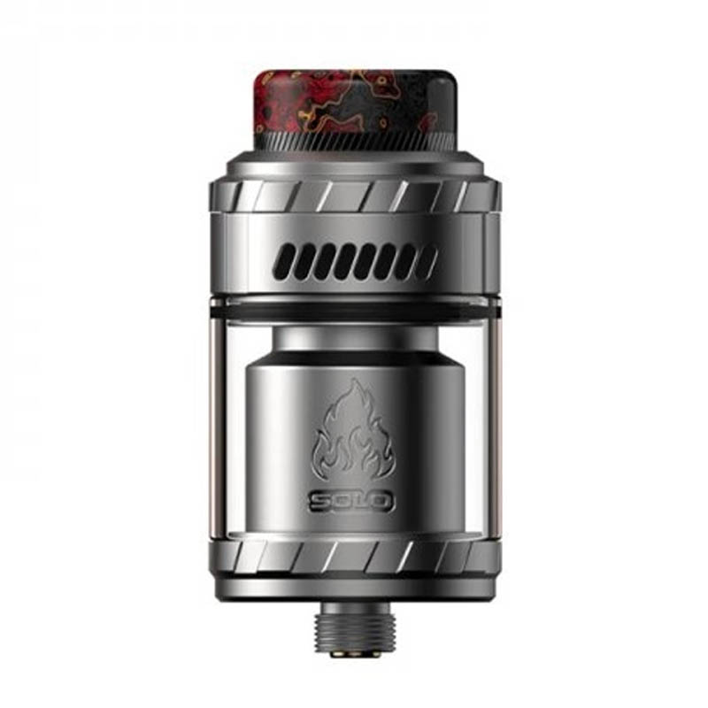 thc x mike vapes blaze solo rta silver